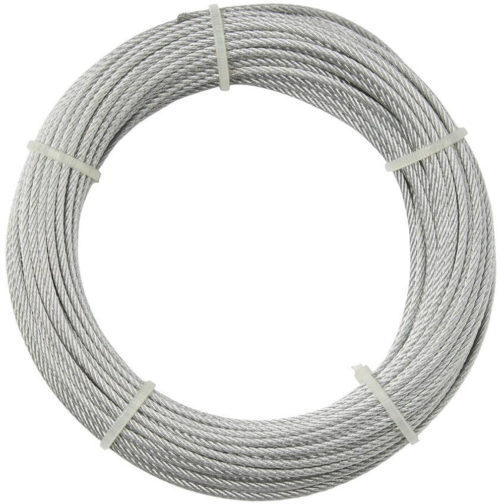 Cablu otel DIALL, 2mm x 20m, argintiu