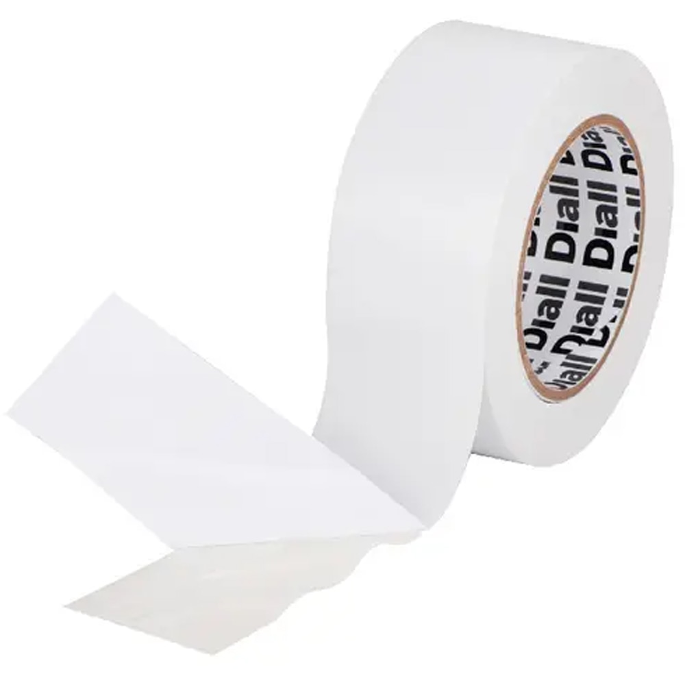 Banda auto-adeziva DIALL 100581058, 50 mm x 25 m, alb