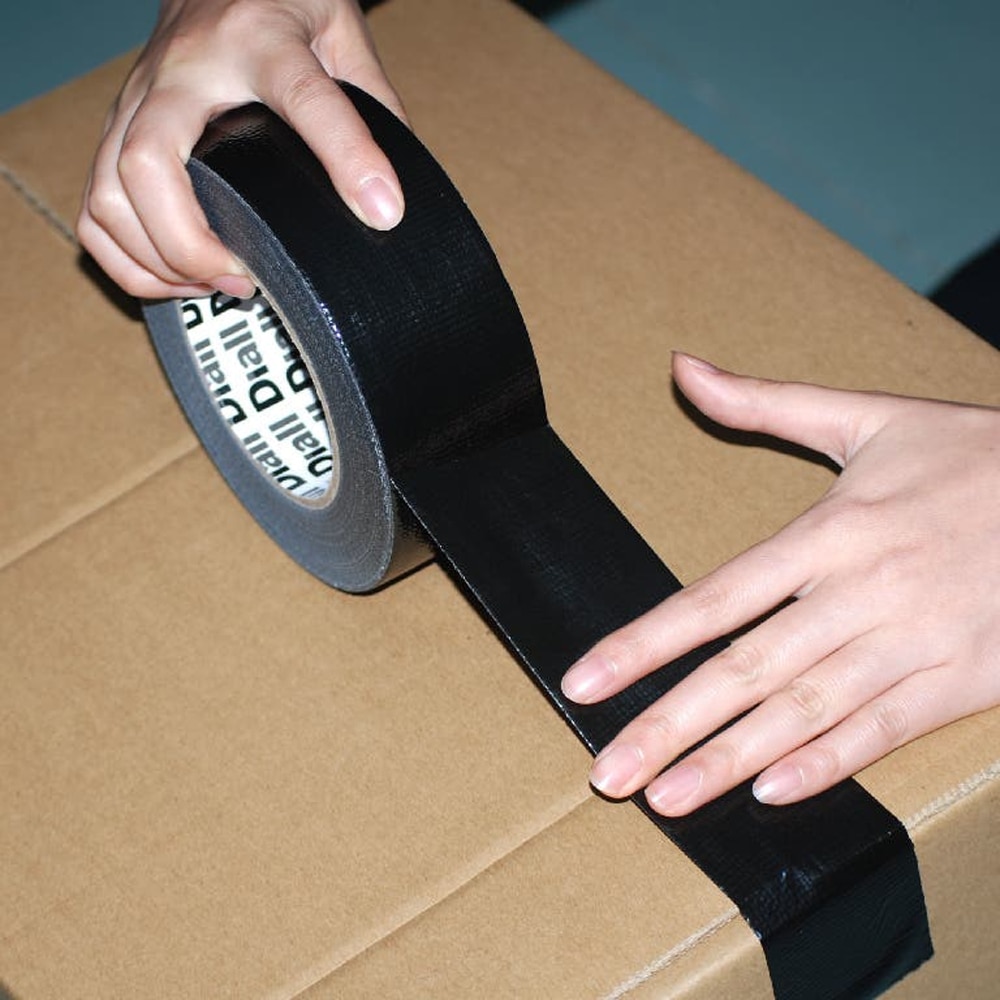 Banda reparatii DIALL 100581073, 50mm x 50m, negru