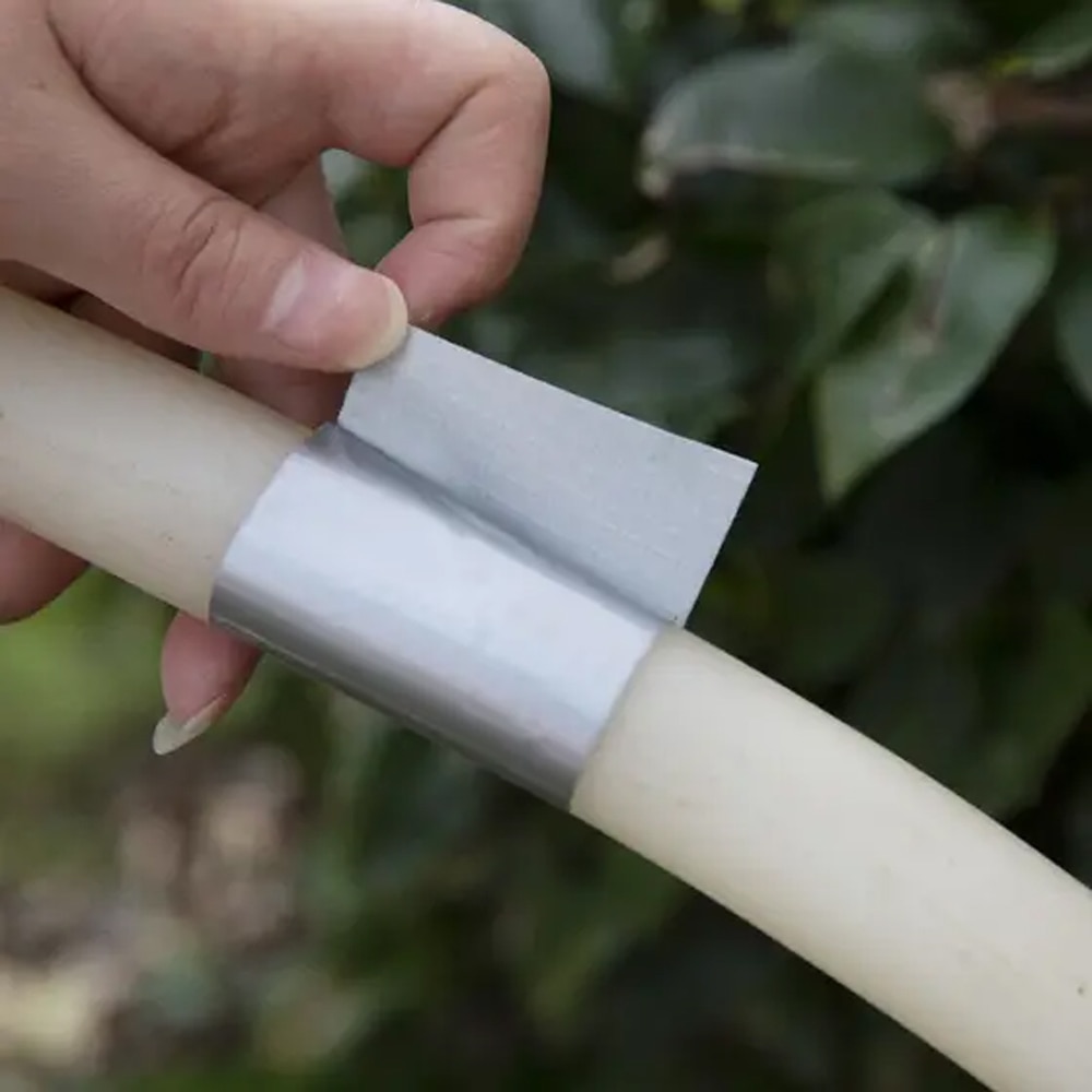 Set banda adeziva SITE 100581074, 50 mm x 10 m, 2 buc, argintiu