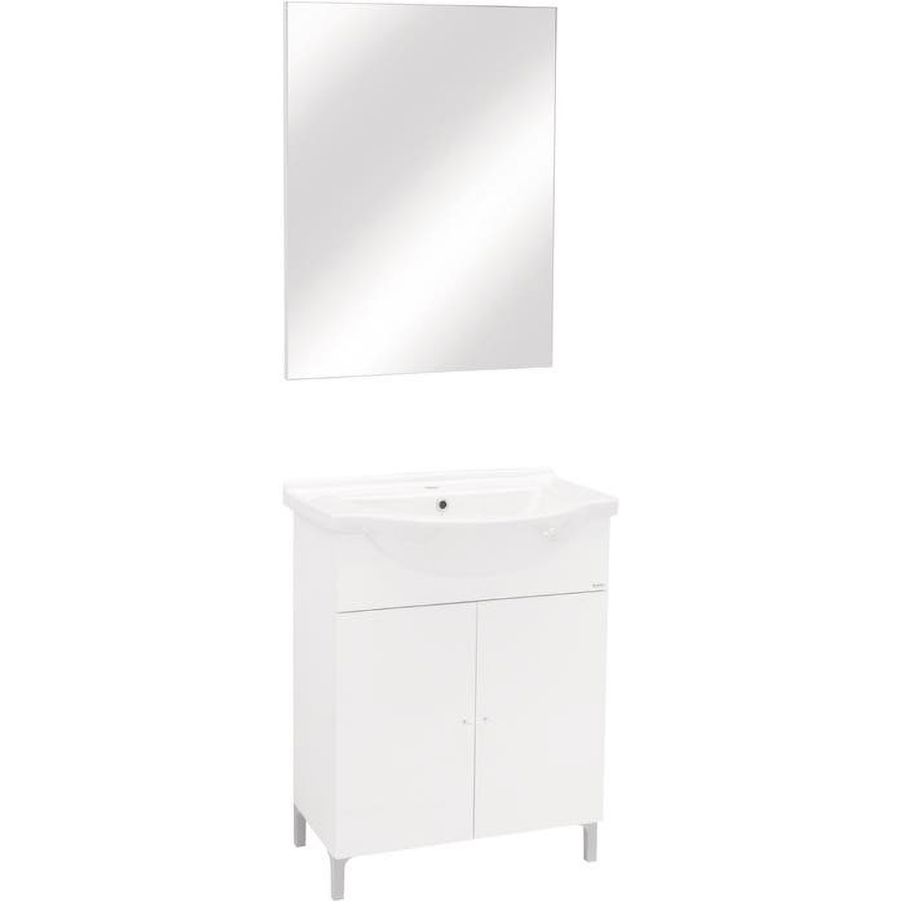 Set mobilier baie Joy, 65 x 31 x 73 cm, alb