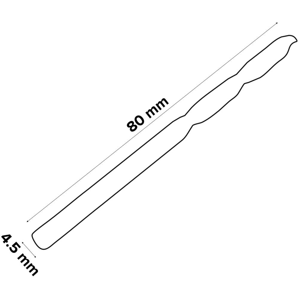 Burghiu metal UNIVERSAL FIT, 4.5 x 80 mm