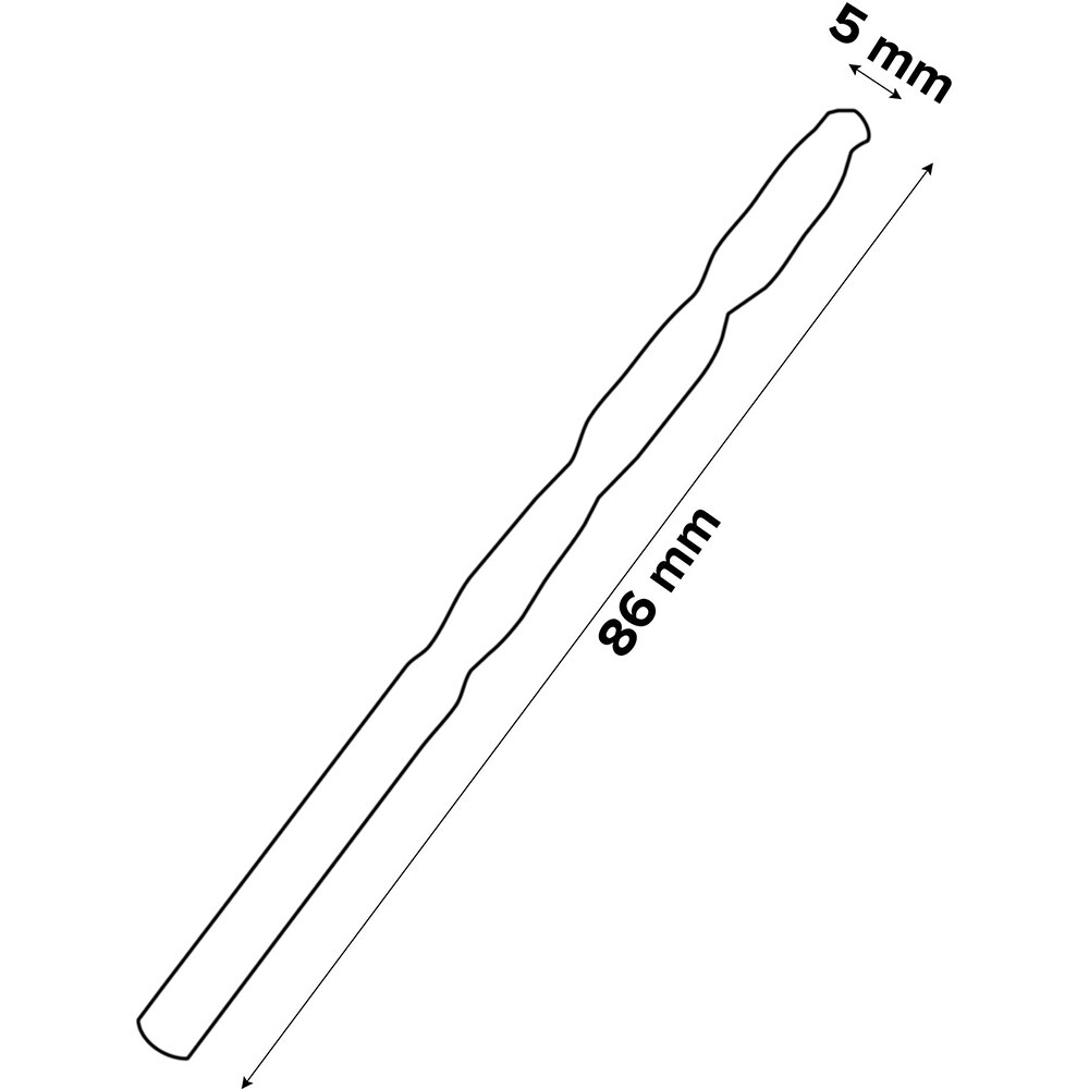 Burghiu metal UNIVERSAL FIT, 5 x 86 mm