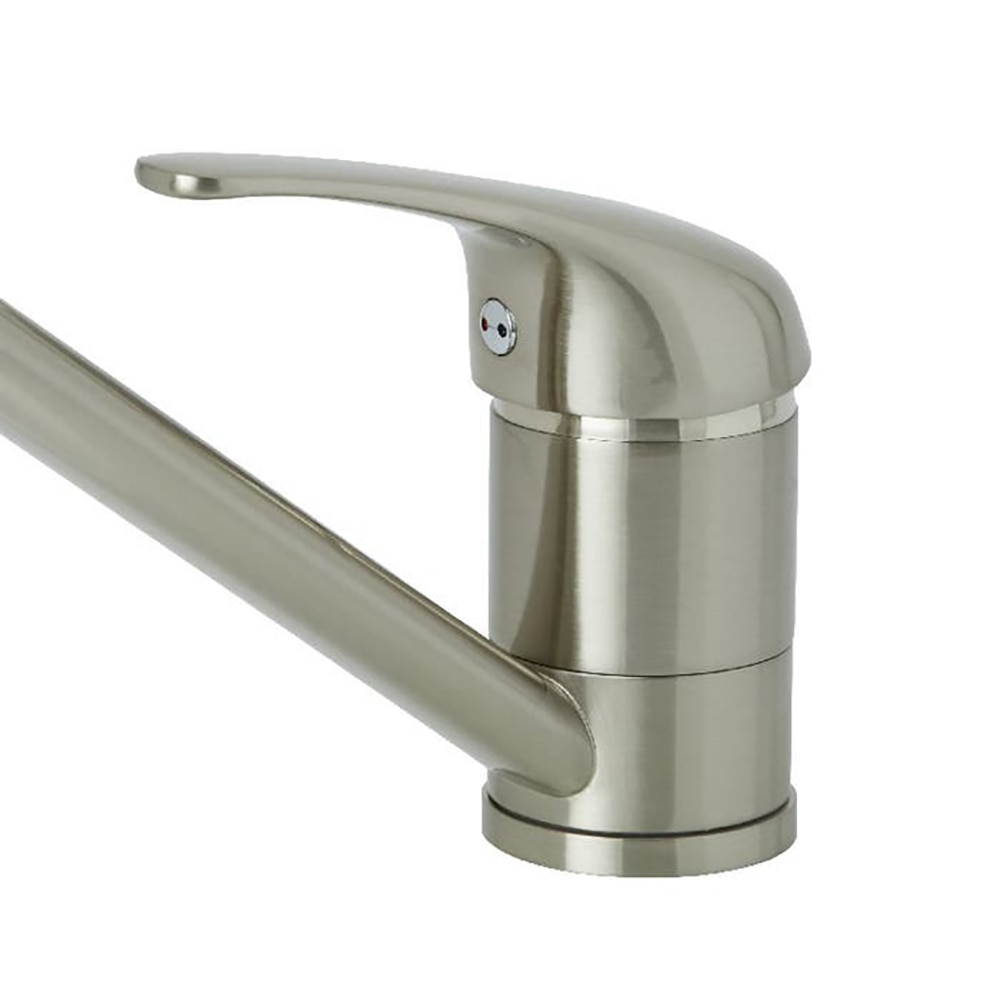 Baterie bucatarie COOKE&LEWIS Huka, alama, nichel