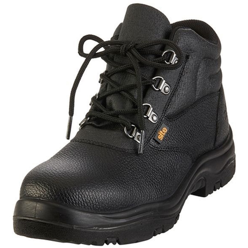 Bocanci de protectie Chukka Site, marimea 44, negru