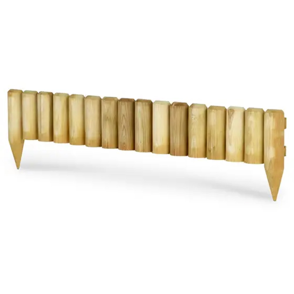 Panou imprejmuire gazon BLOOMA, 101 x 15cm, lemn