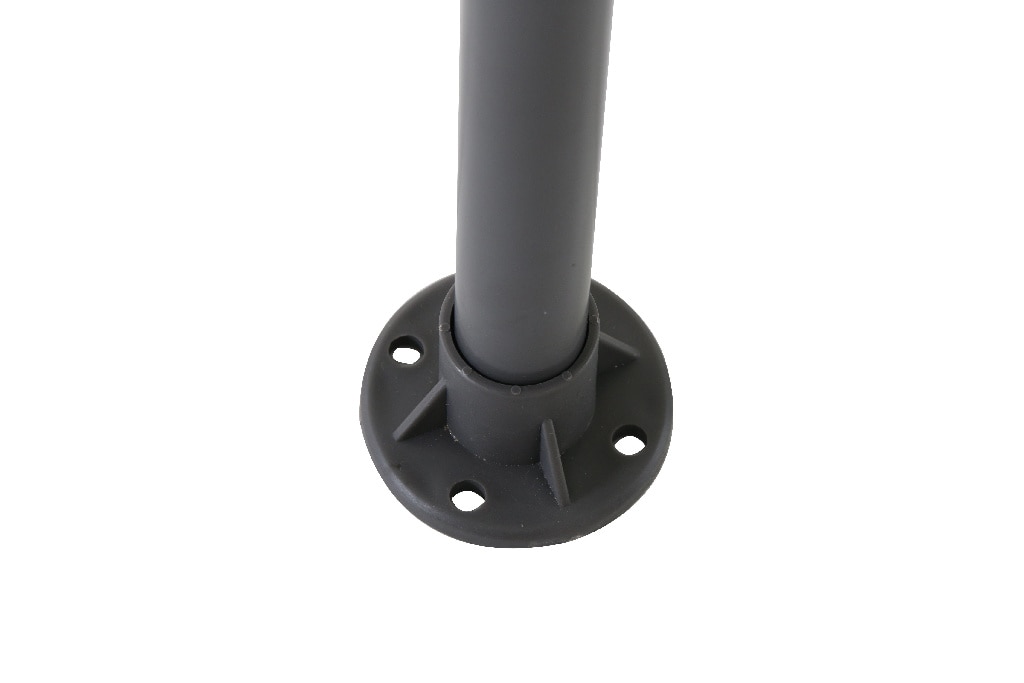 Pavilion gradina, dreptunghiular, gri, 300 x 300 cm • Blooma Shamal