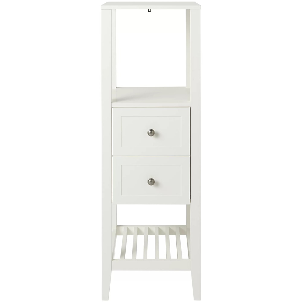 Coloana baie GOODHOME Perma, 40.2 x 36.1 x 120 cm, alb