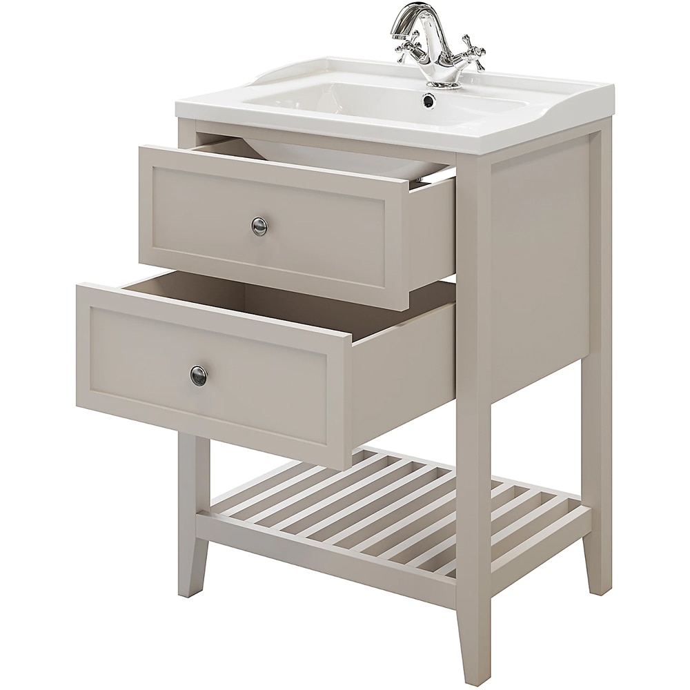 Masca lavoar GoodHome Perma, 60 x 45 x 80.6 cm, gri