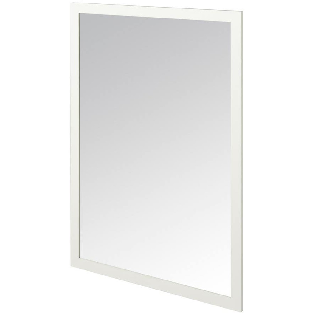 Oglinda baie GOODHOME Perma, 100 x 1.6 x 70 cm, alb