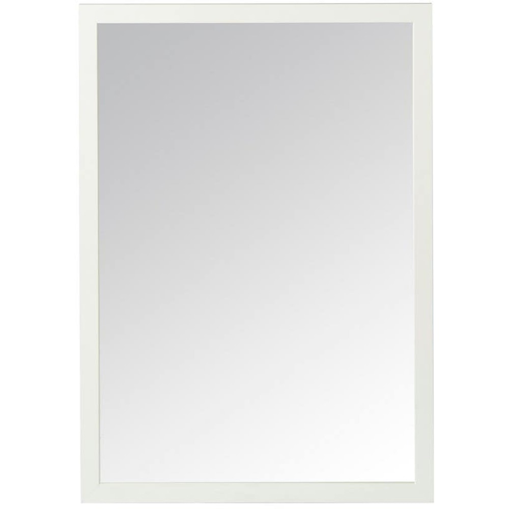 Oglinda baie GOODHOME Perma, 100 x 1.6 x 70 cm, alb