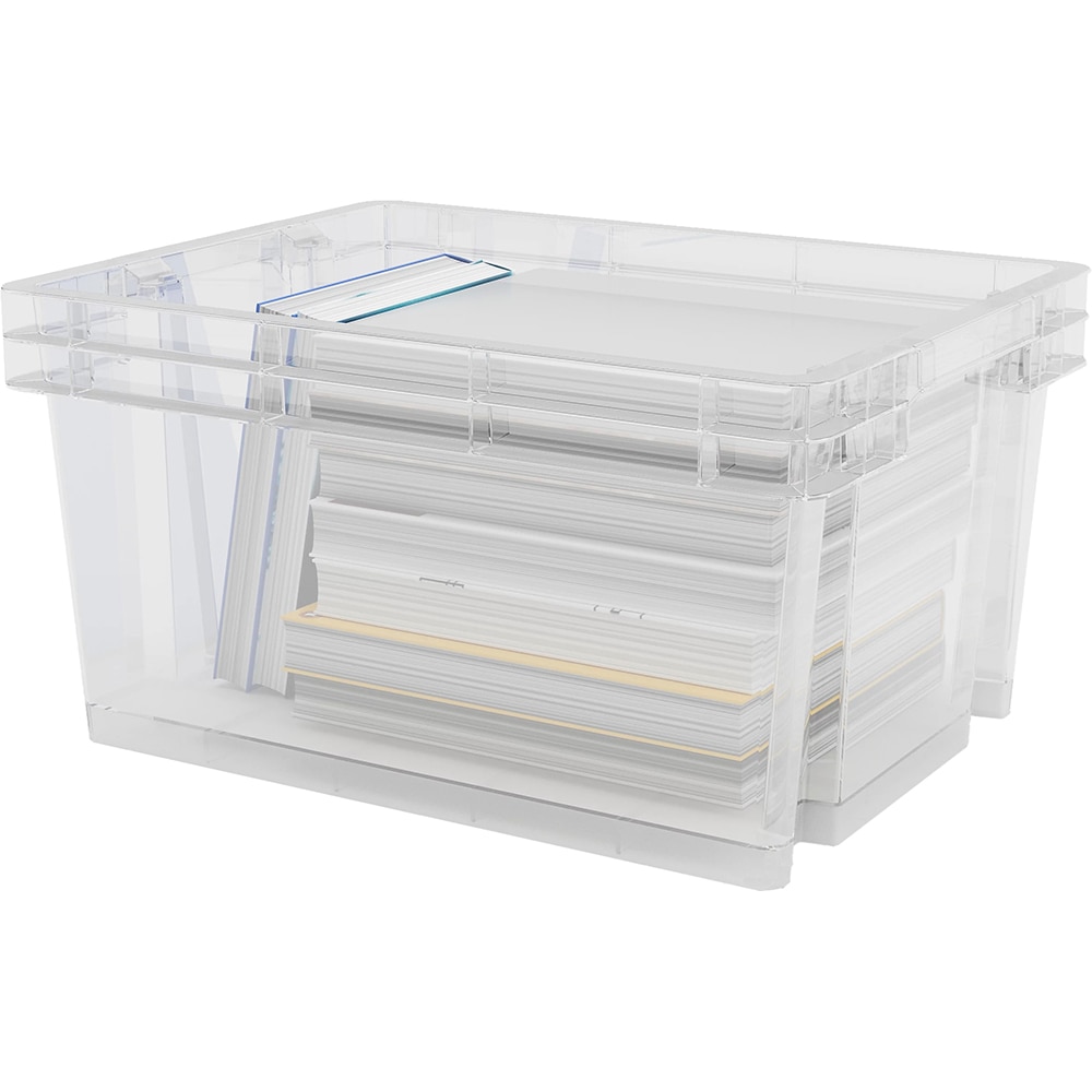 Ladita compacta FORM Xago, 38.9 x 28.8 x 20 cm, 15 l, polipropilena, transparenta