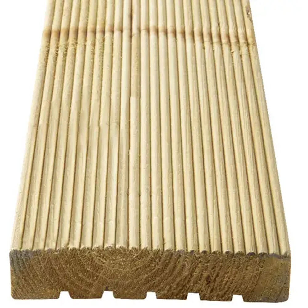 Pardoseala terasa GOODHOME 100587311, 24 x 120 x 2400 cm, maro