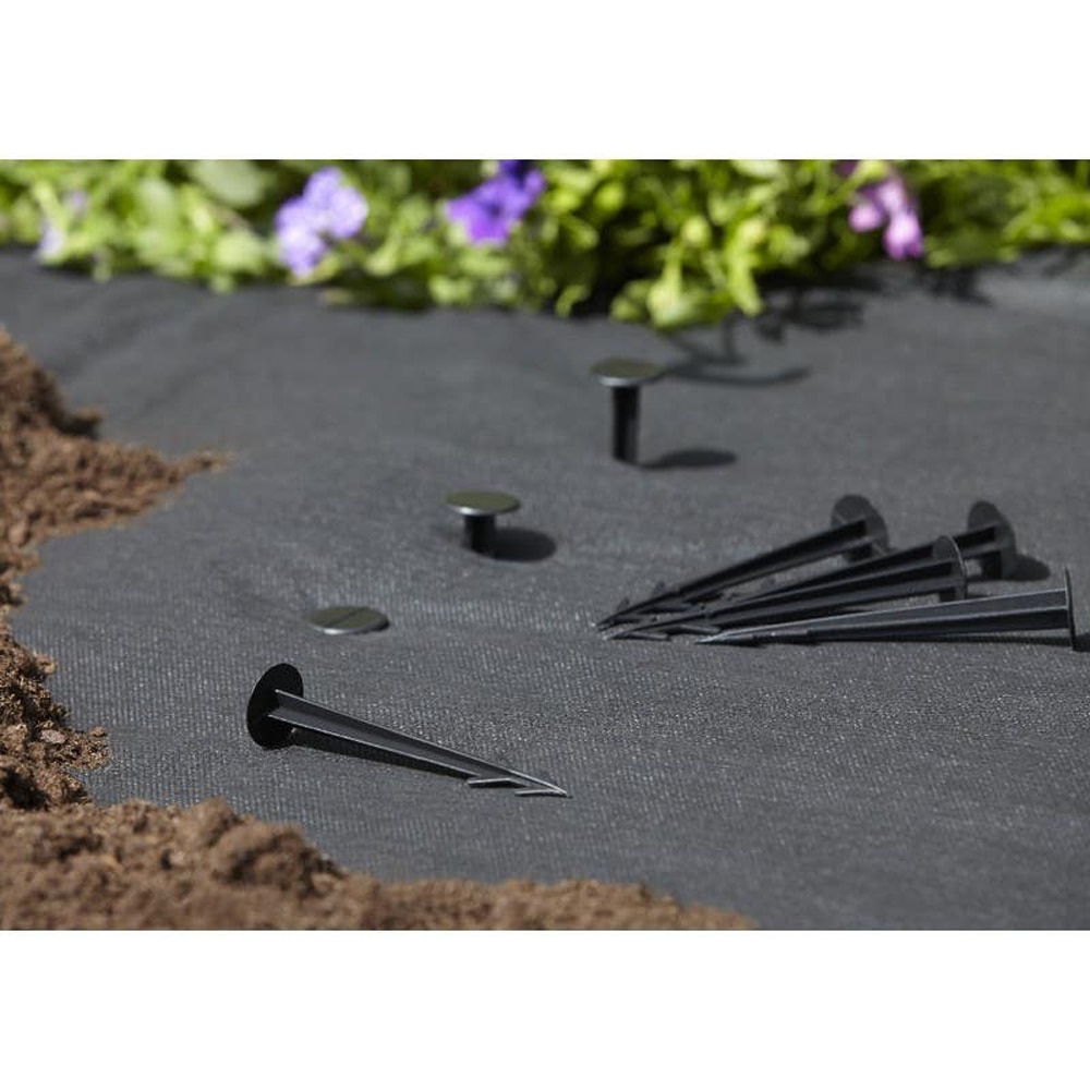 Cuie pentru folie gradina VERVE 100588705, polipropilena, 30buc