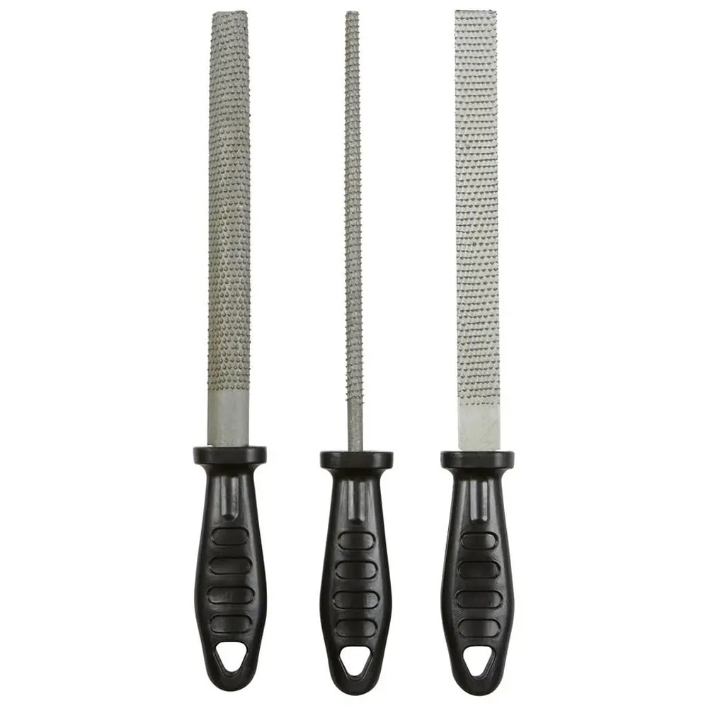 Set raspele, 3 bucati, otel T8, 200 mm