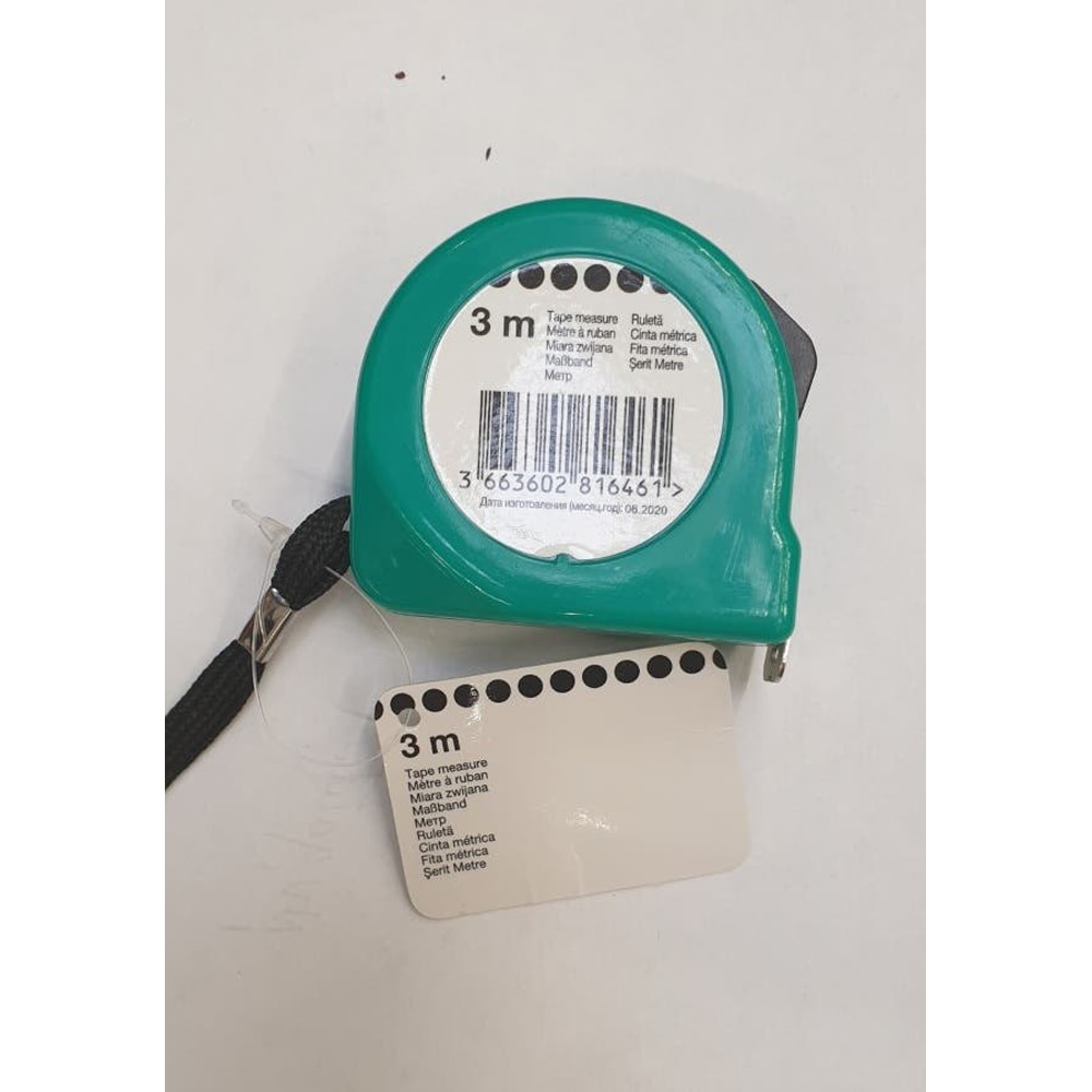 Ruleta OPP1, 3 m x 12,5 mm, plastic