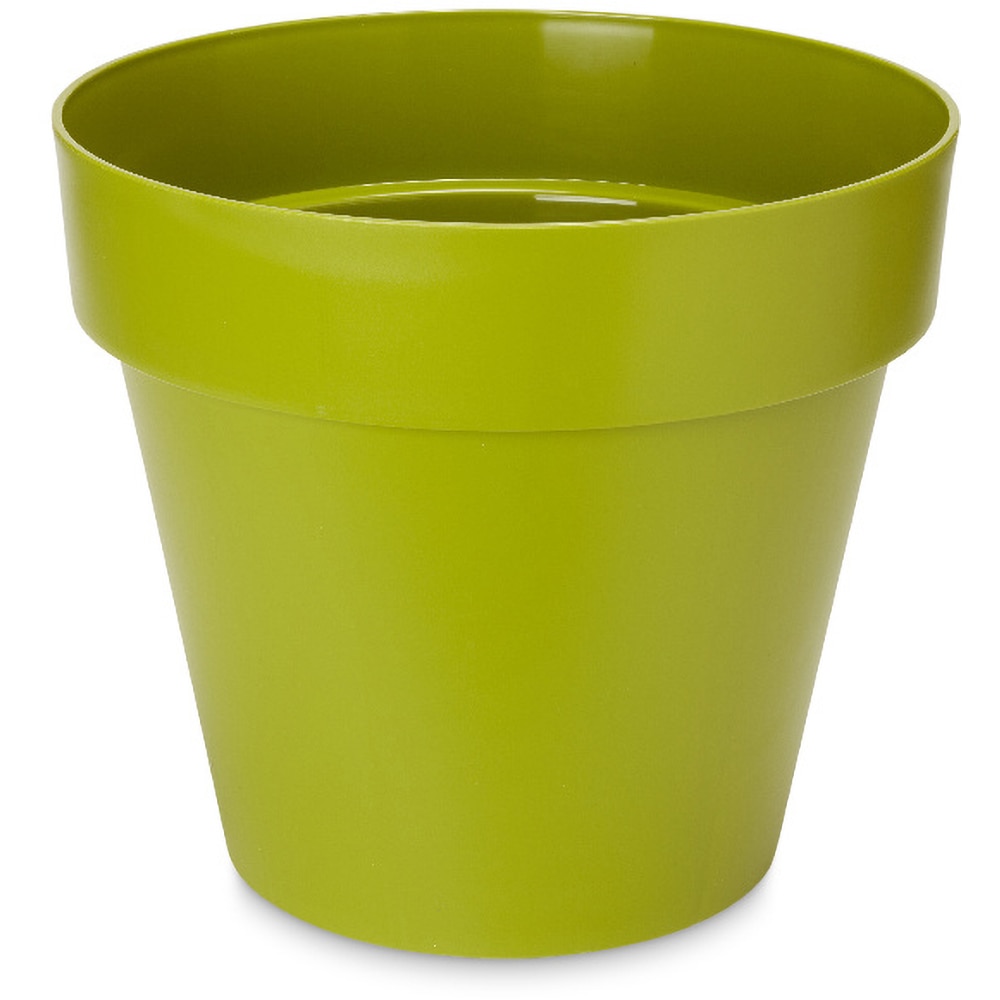 Ghiveci flori BLOOMA, plastic, D 40 cm, verde