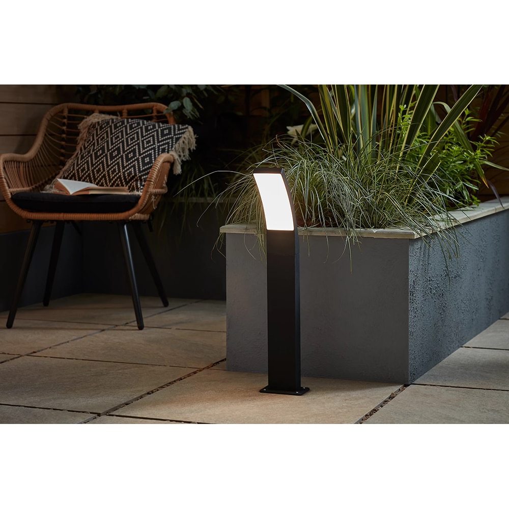 Stalp LED BLOOMA Gambell, 12.5W, 800lm, IP44, antracit