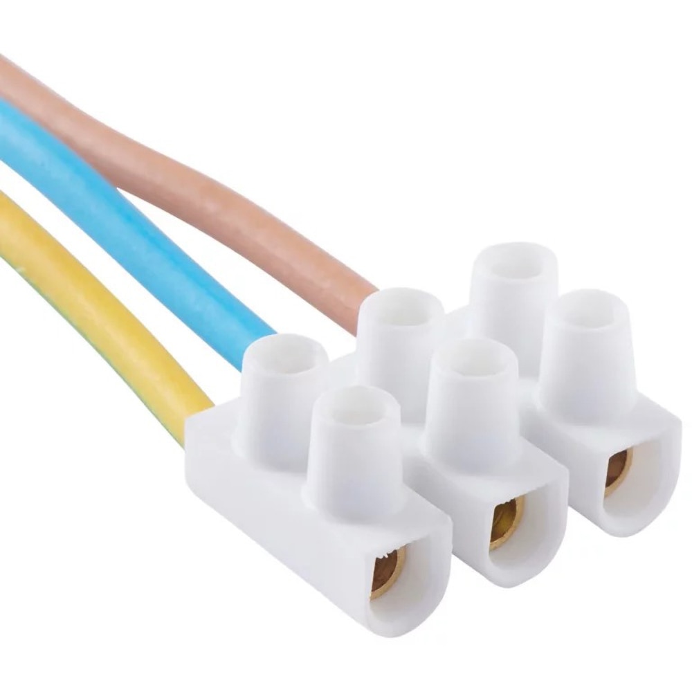 Regleta DIALL, 12 x 2 poli, 3A, alb