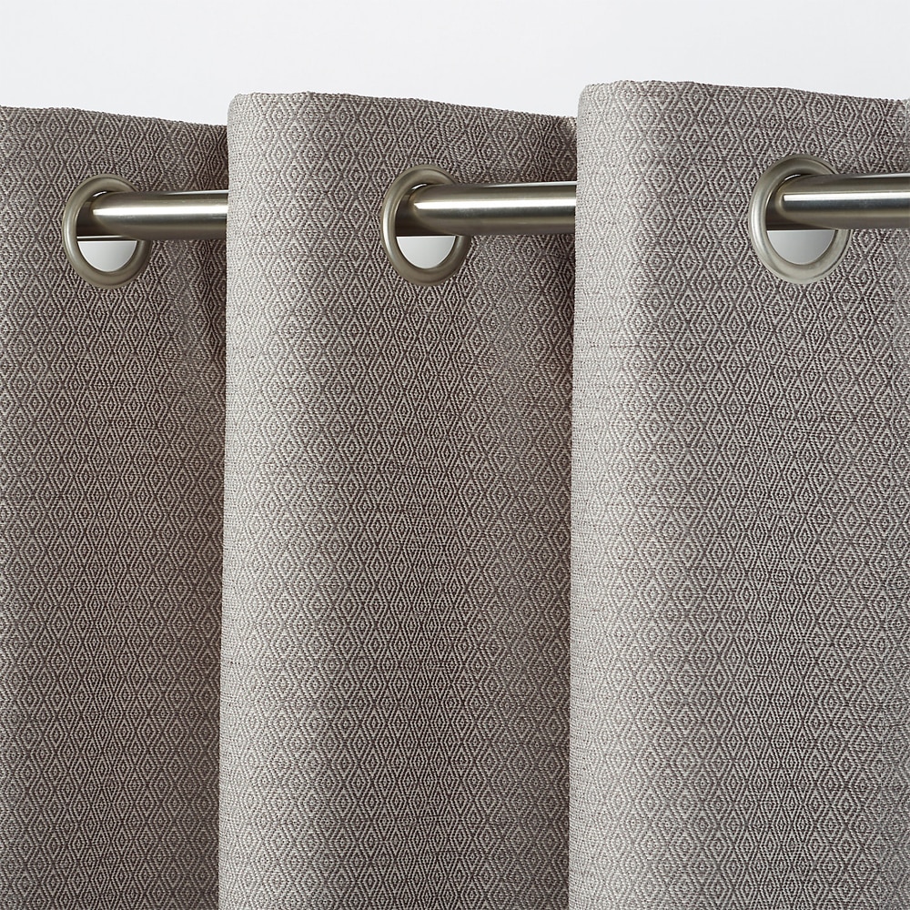 Draperie GOODHOME Digga, 140 x 260 cm, gri