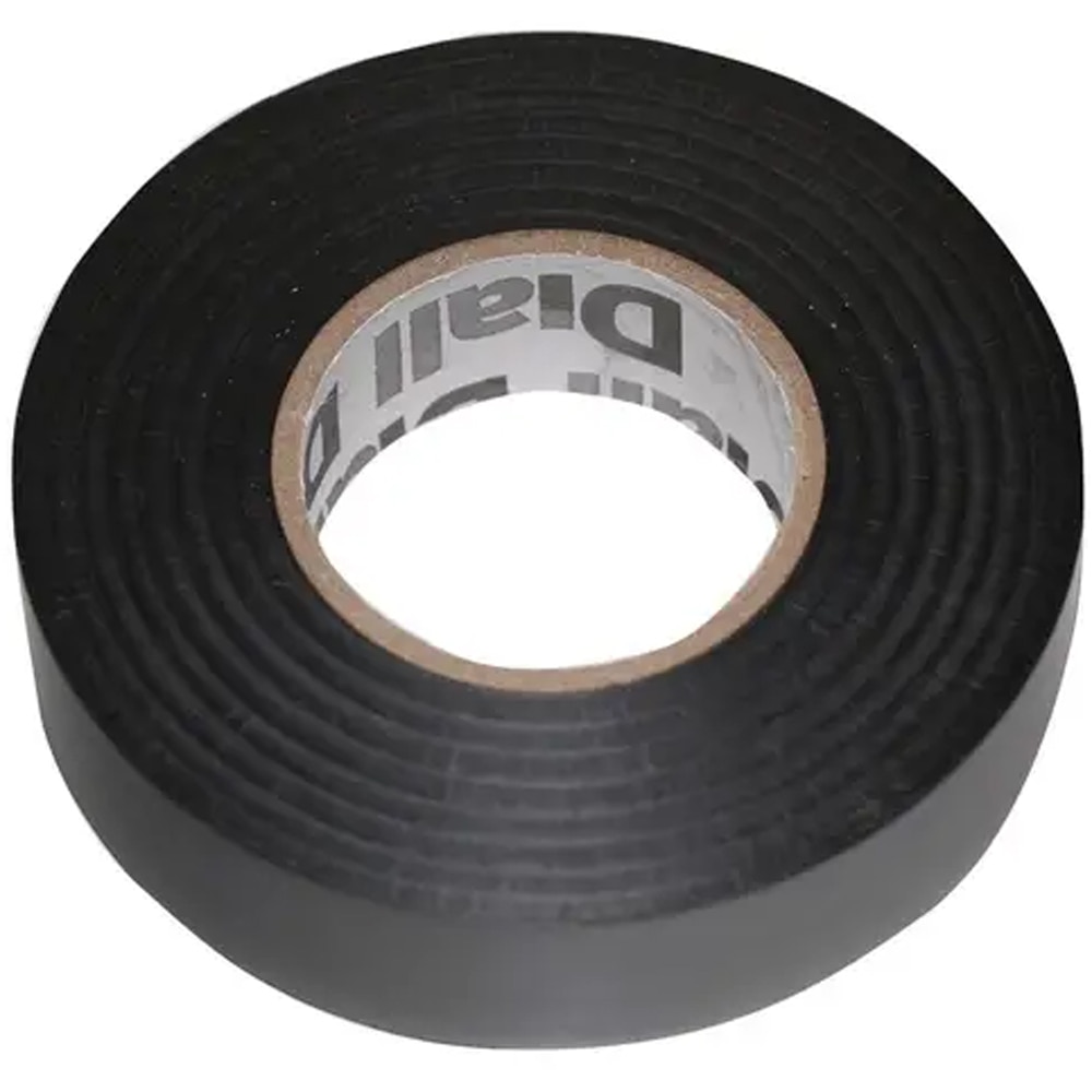 Banda izolatoare PVC DIALL 100592682, 19 mm x 33 m, negru
