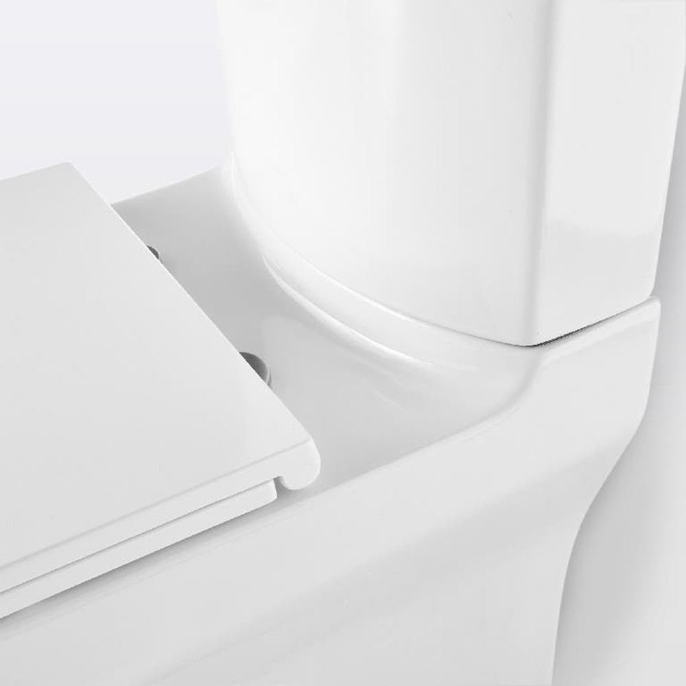 Set vas WC si rezervor GOODHOME Cavally, montare pe pardoseala, ceramica, 3/6 l, alb