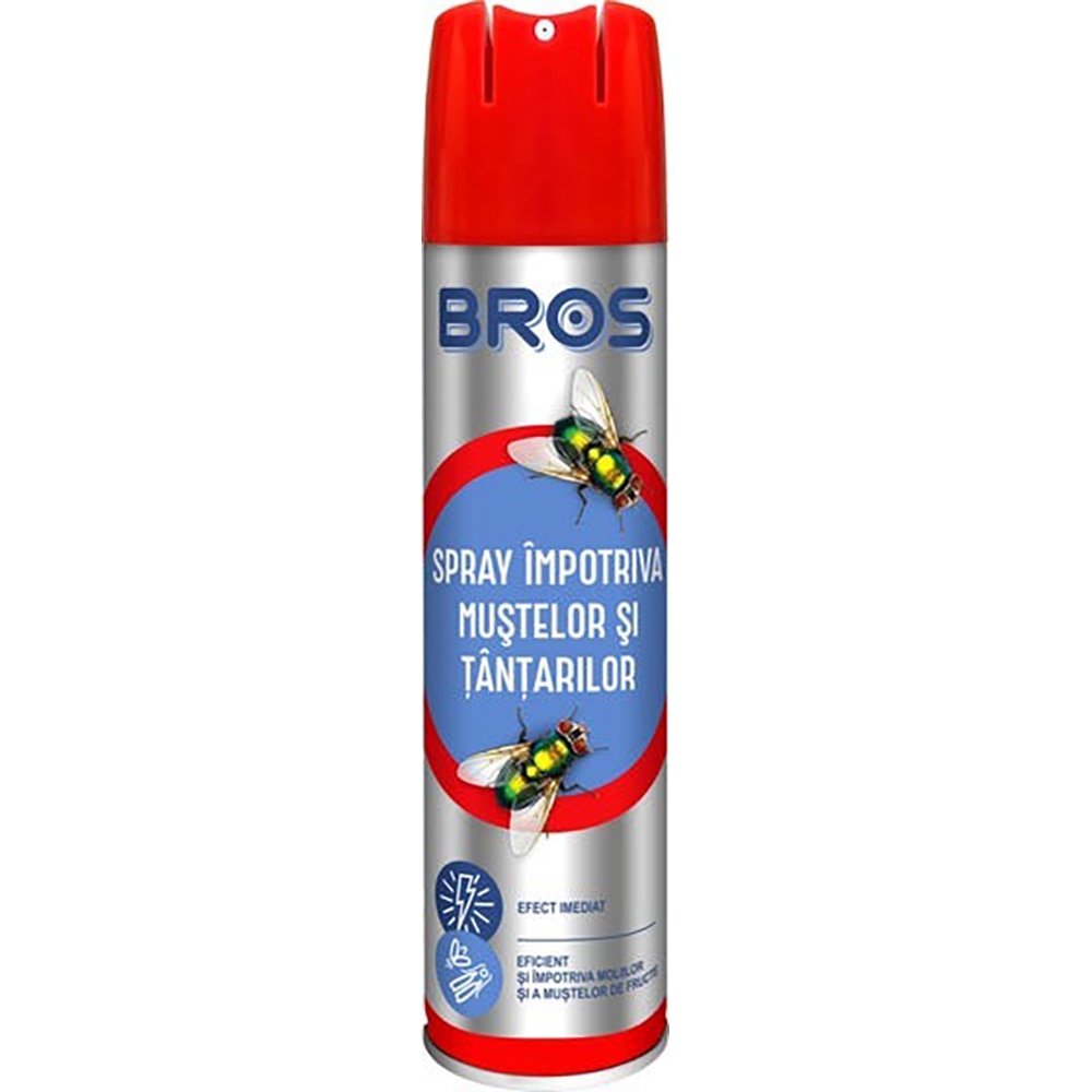 Spray impotriva mustelor si tantarilor, BROS, 400 ml