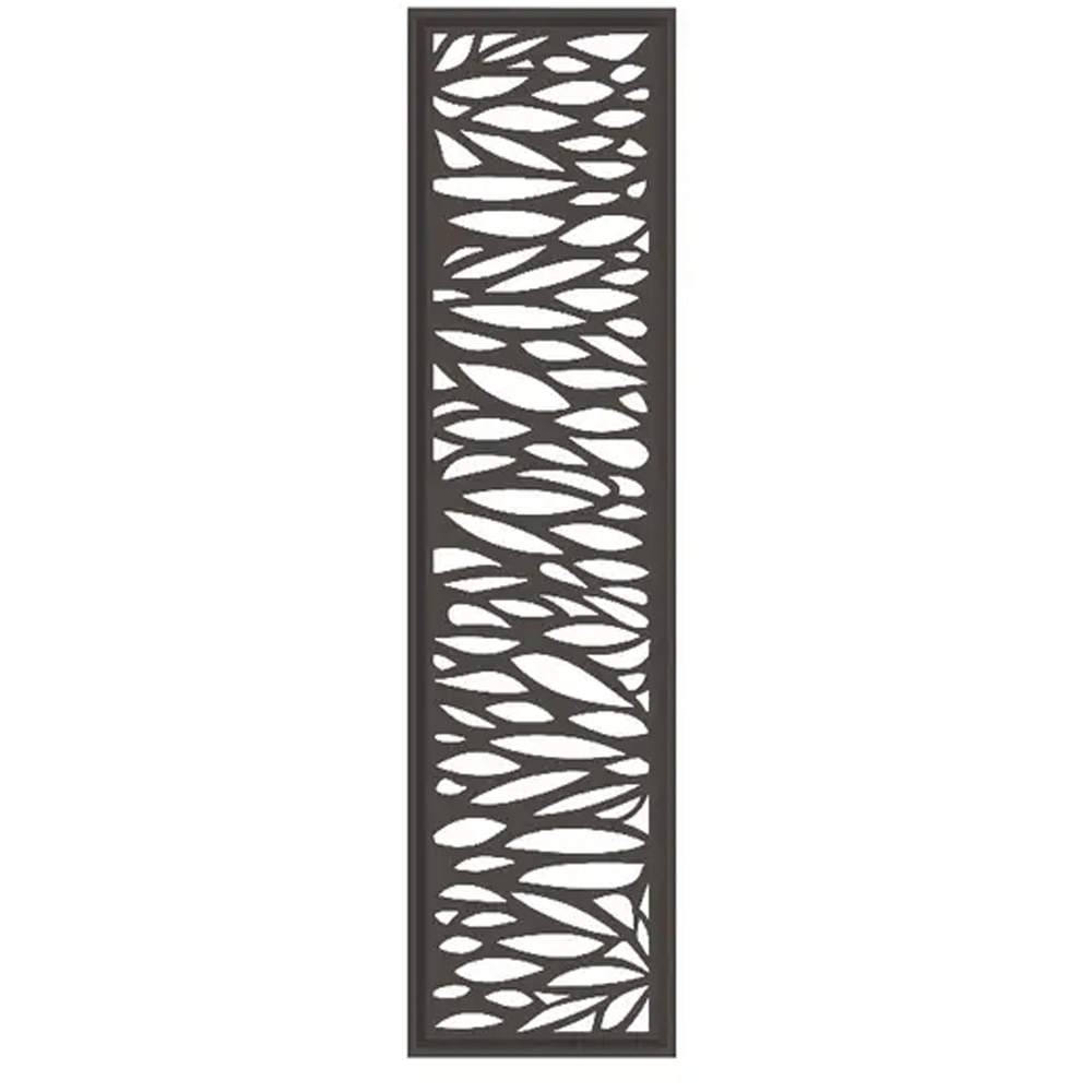 Panou decor KLIKSTROM Neva Mo.2, 179 x 44 x 2.1cm, aluminiu, gri