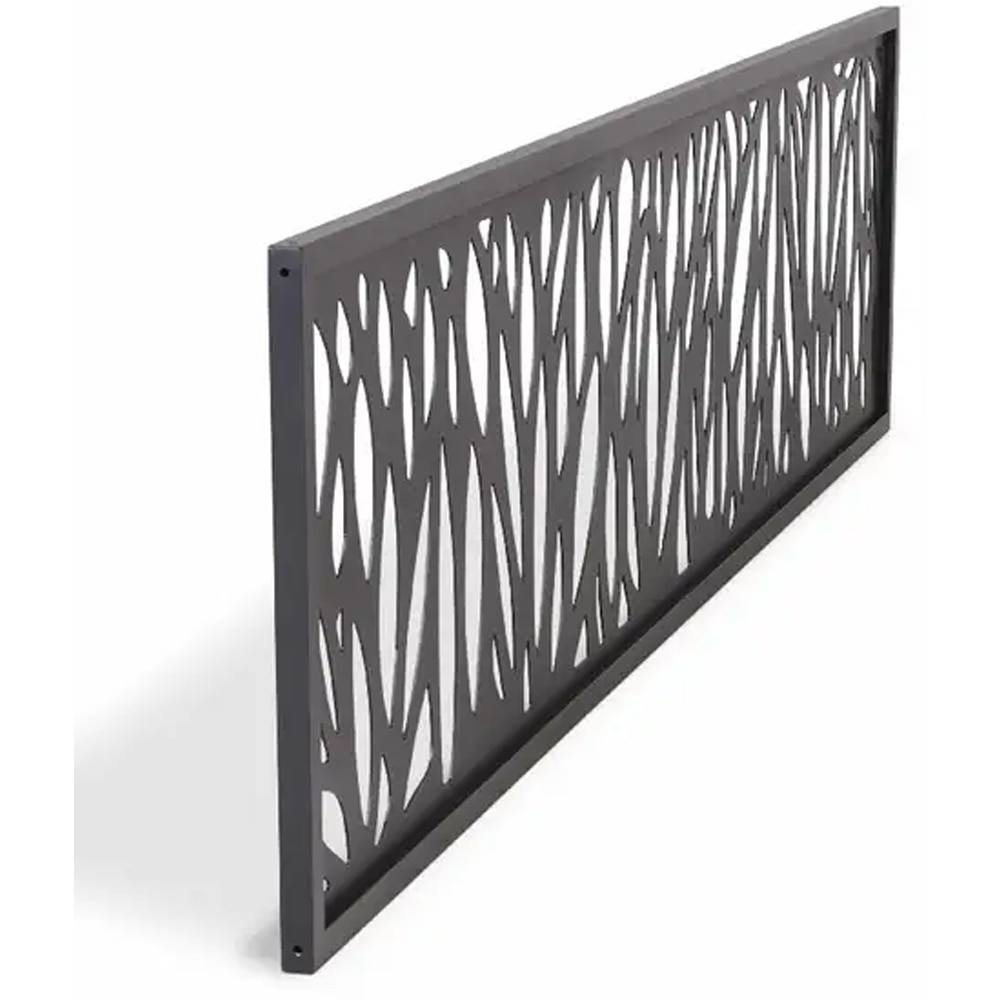 Panou decor KLIKSTROM Neva Mo.2, 179 x 44 x 2.1cm, aluminiu, gri