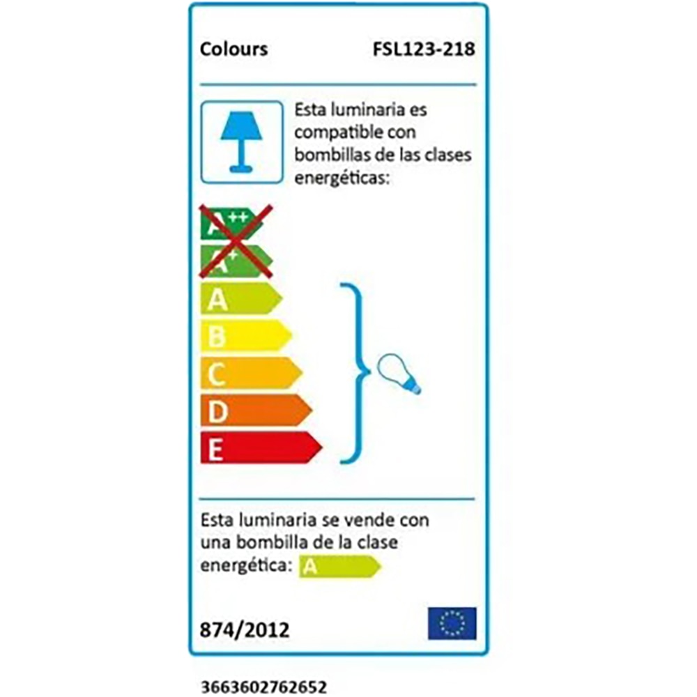 Plafoniera liniara neon COLOURS Kensa, T8, 61.8 cm, 2 x 18W, 1350lm, 4000K, IP20, alb