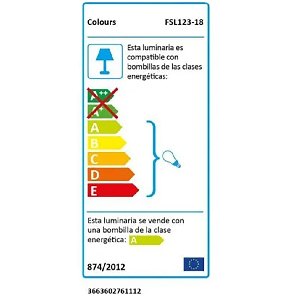 Plafoniera liniara neon COLOURS Kensa, T8, 61.8 cm, 18W, 1350lm, 4000K, IP20, alb