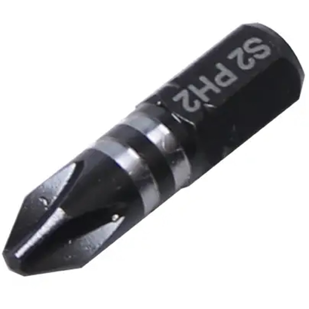 Biti hexagonali ERBAUER, PH2, 25mm, 3buc, negru