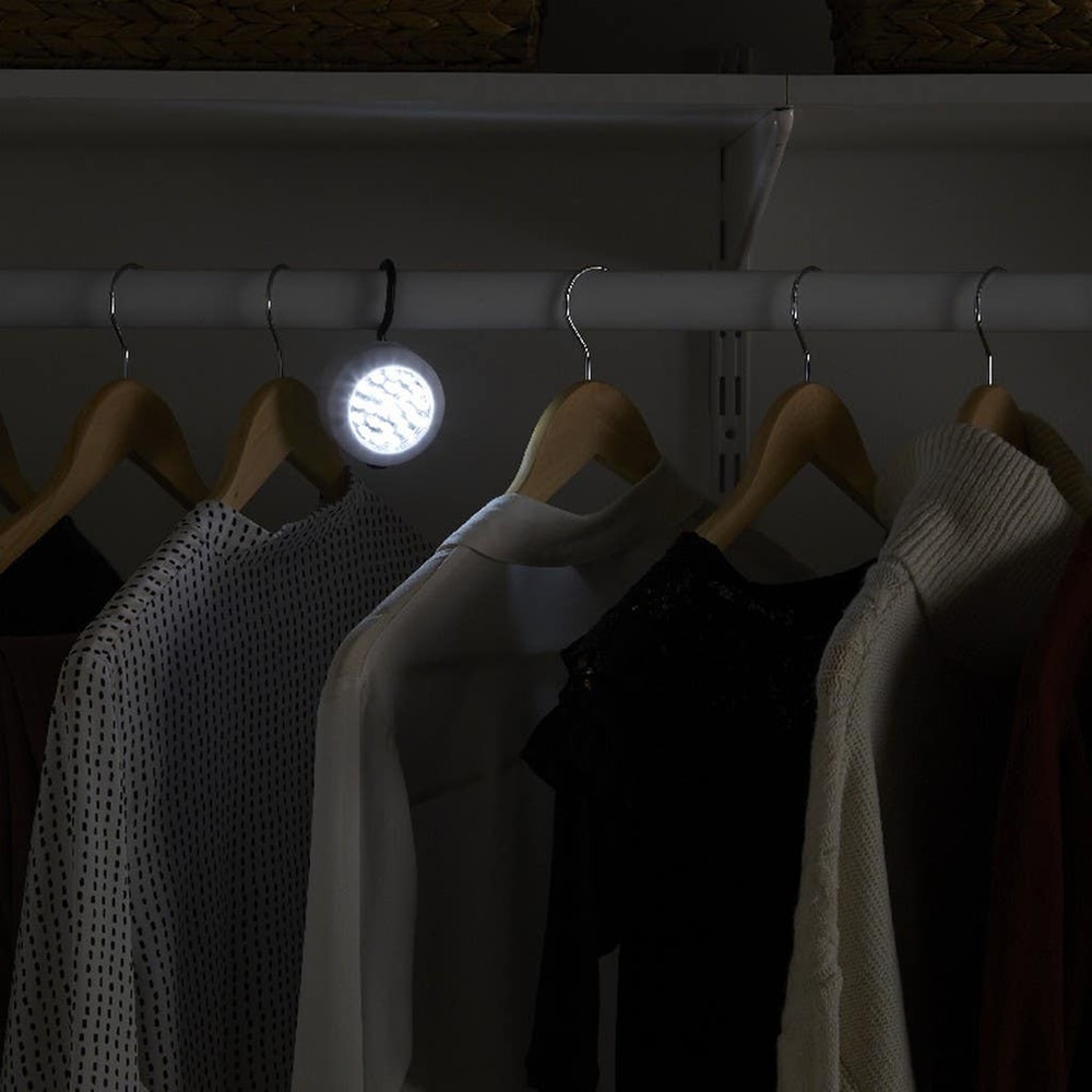 Spot LED magnetic cu carlig DIALL, 24 leduri, 68lm, IP20, alb