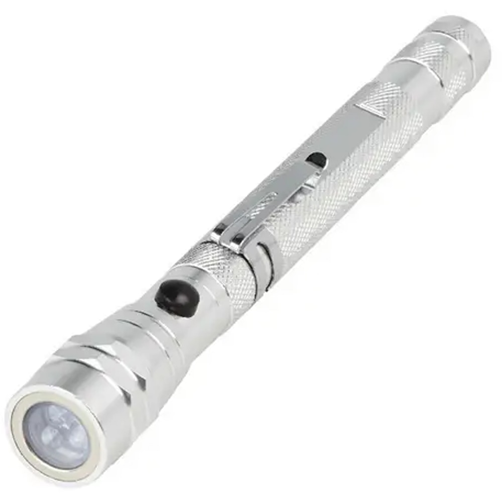 Lanterana LED telescopica flexibila DIALL 100597656, argintiu