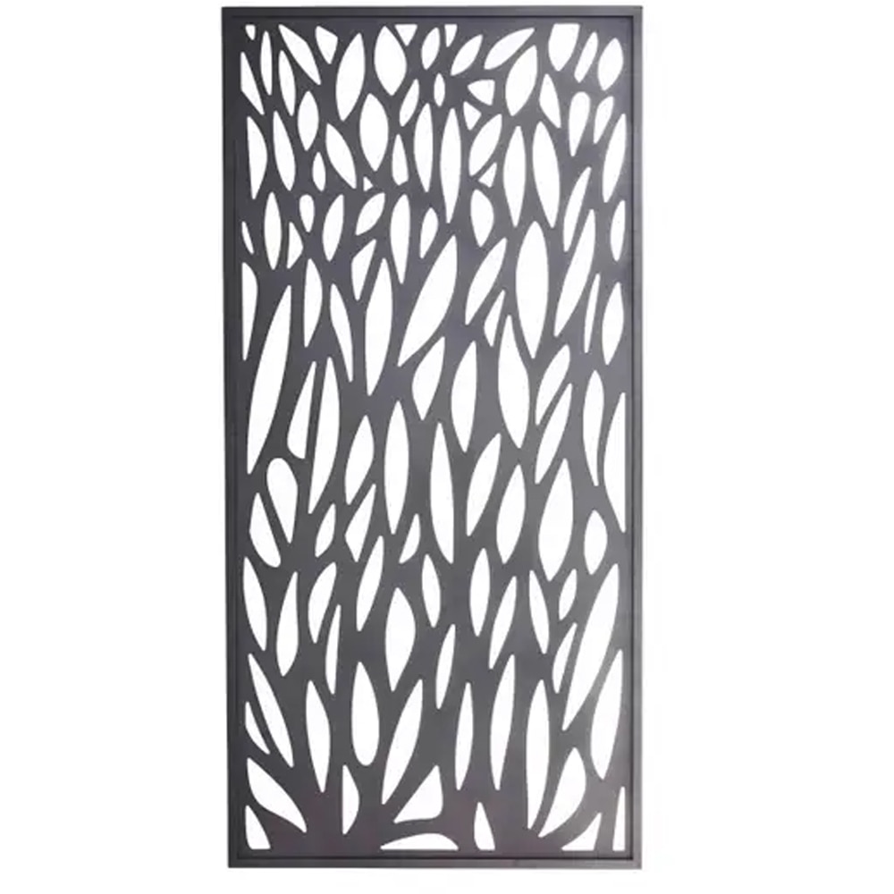 Panou decor KLIKSTROM Neva Mo.1, 179 x 88 x 2.1cm, aluminiu, gri