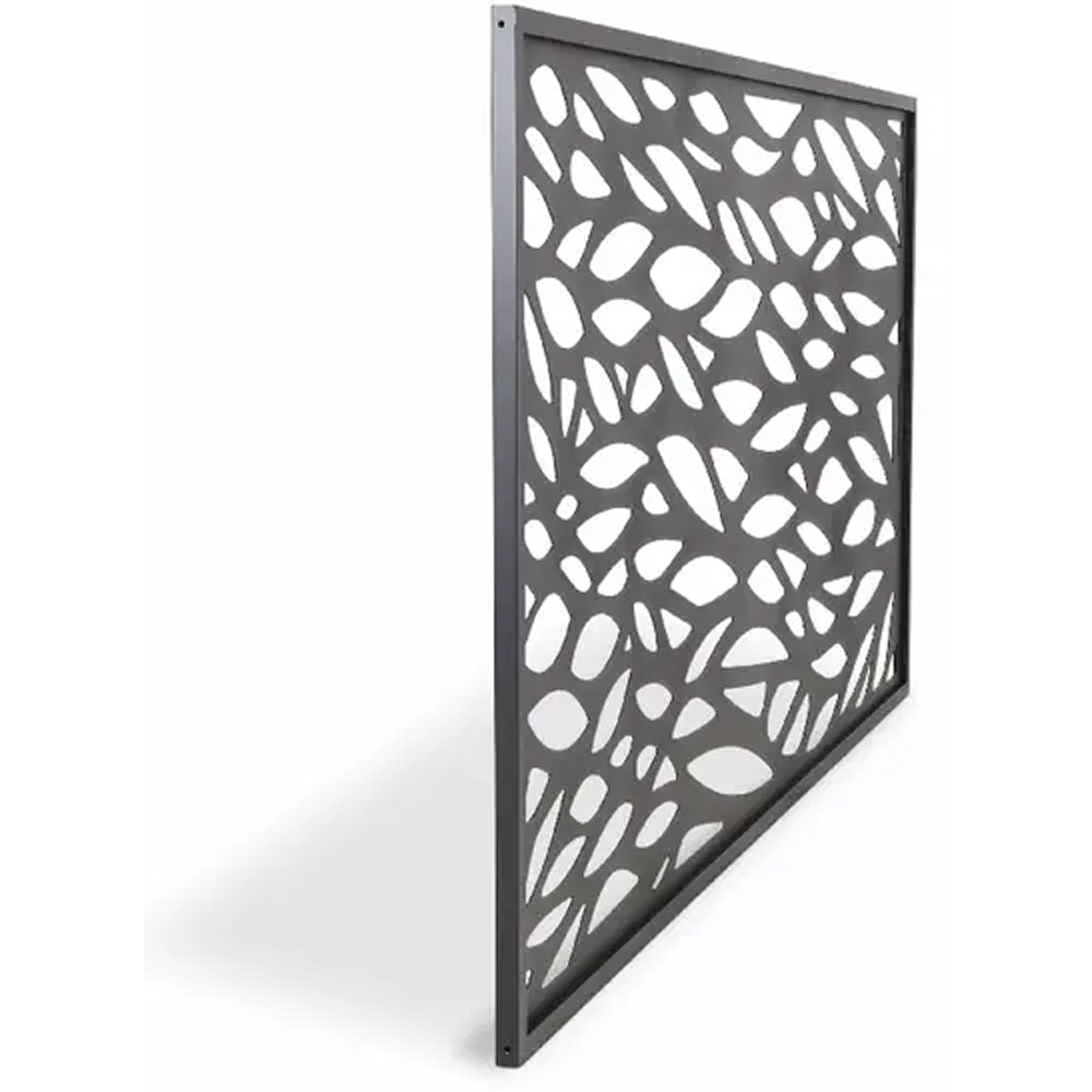 Panou decor KLIKSTROM Neva Mo.1, 179 x 88 x 2.1cm, aluminiu, gri