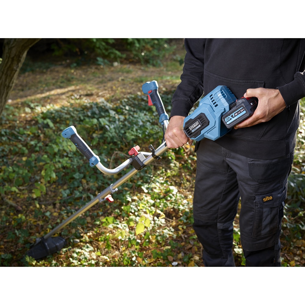 Coasa electrica ERBAUER BrushCutter EBC18-LI, 18V, latime de taiere 30cm