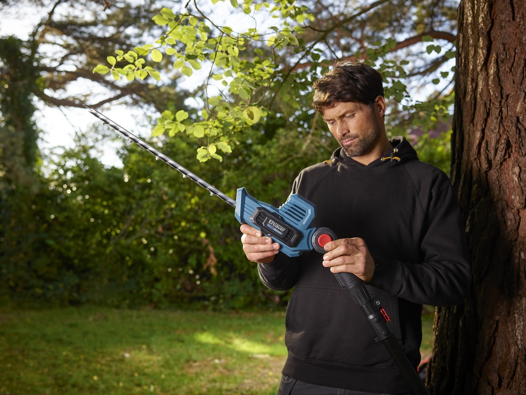 Fierastrau telescopic gard viu, 45 cm  Erbauer