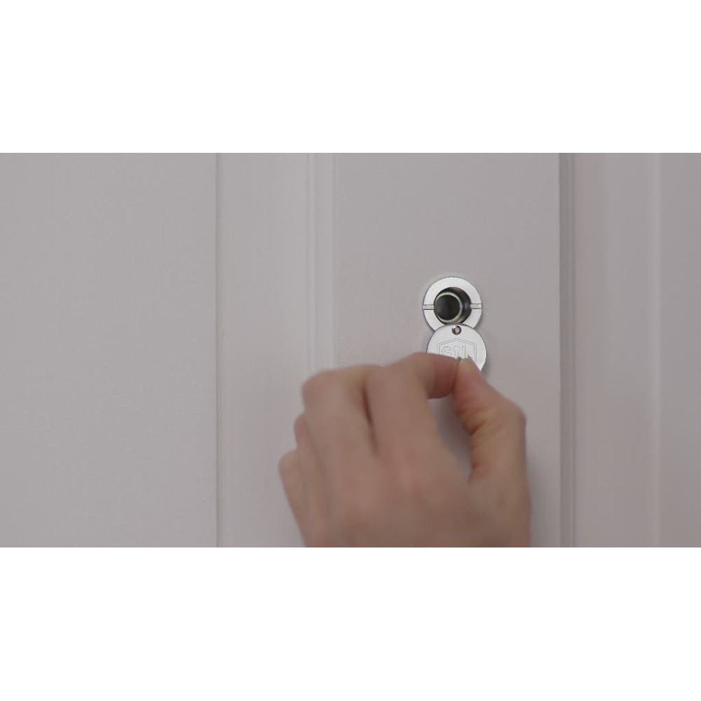 Vizor usa SMITH AND LOCKE, alama,14mm, 35-58mm, argintiu