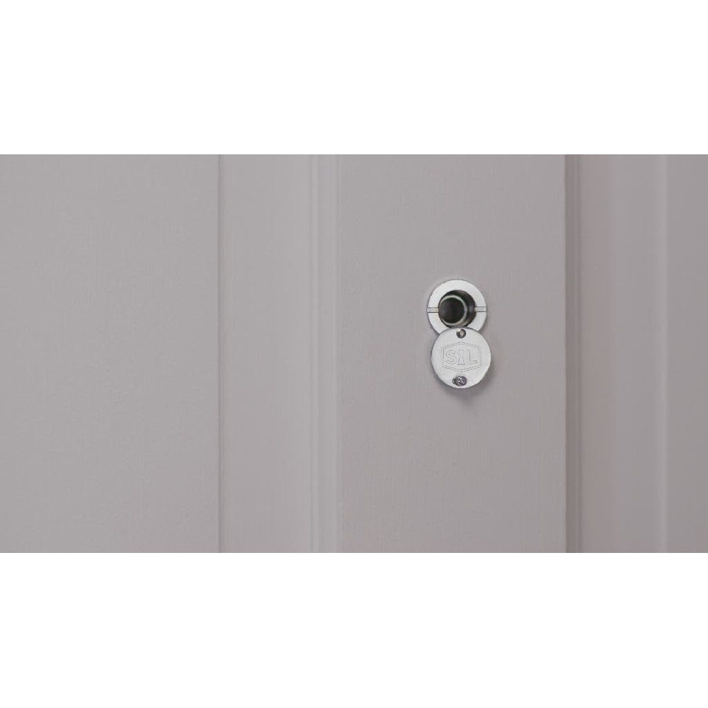 Vizor usa SMITH AND LOCKE, alama,14mm, 35-58mm, argintiu