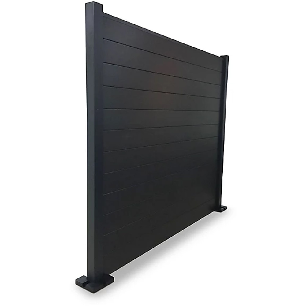 Sipca gard KLIKSTROM Neva 100600981, 3 bucati, 15 x 180 cm, compozit, gri