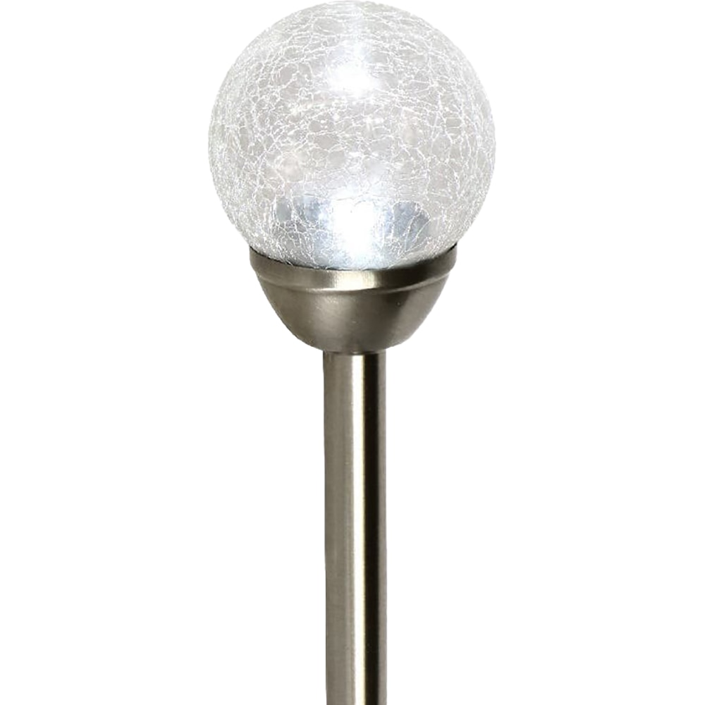 Lampa solara LED BLOOMA, 0.01 W, otel inoxidabil, argintiu