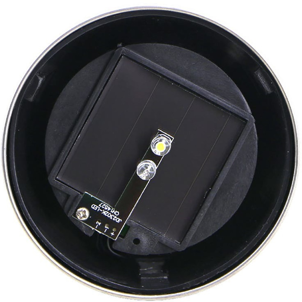 Lampa solara LED BLOOMA, 0.01 W, otel inoxidabil, argintiu