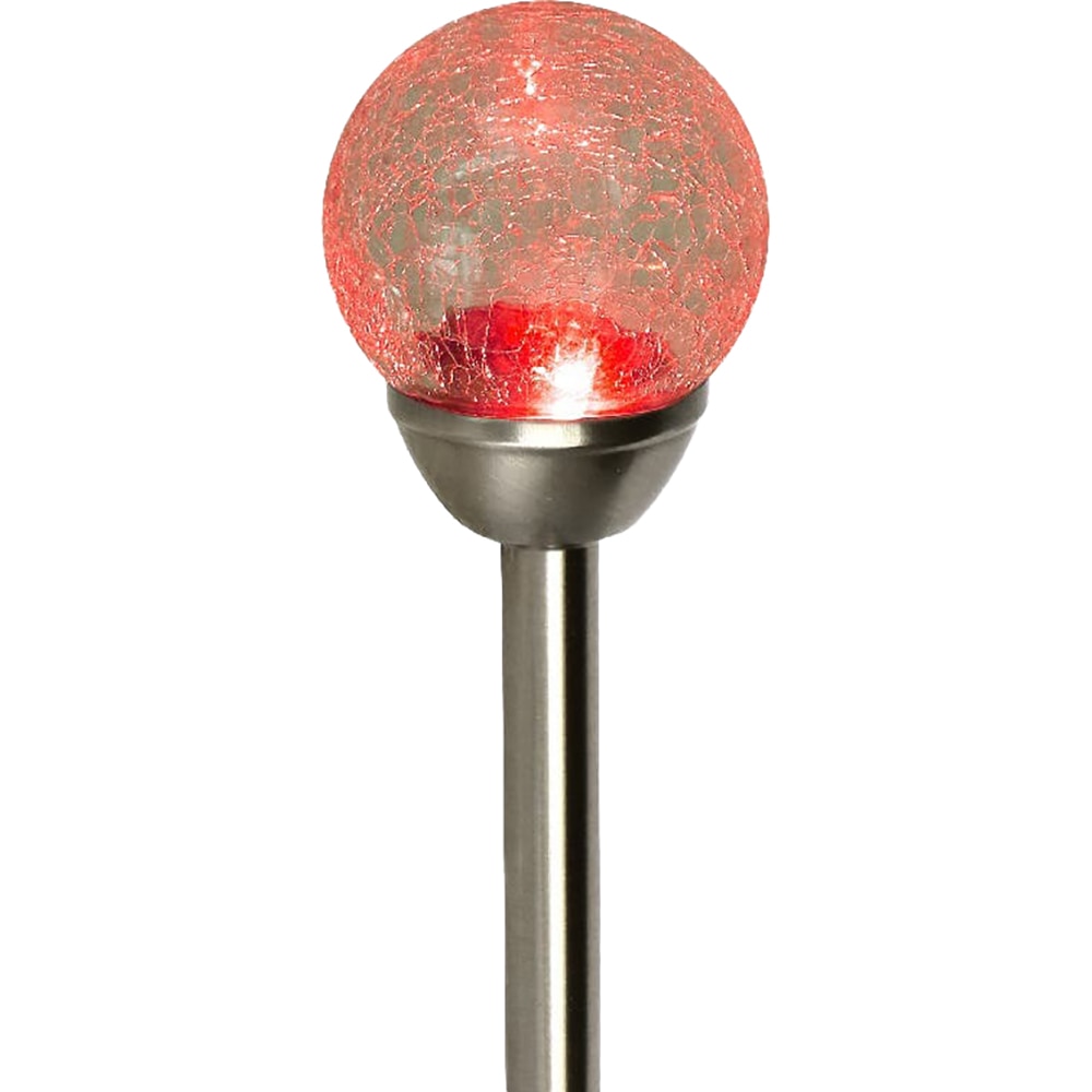 Lampa solara LED BLOOMA, 0.01 W, otel inoxidabil, argintiu