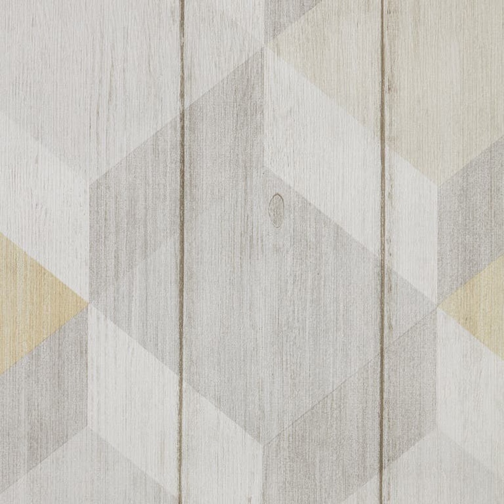 Tapet GOODHOME Kurzy, vinil, 0.53 x 10.5 m, galben