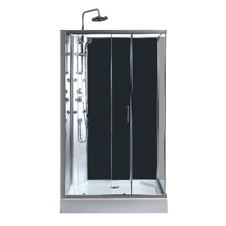 Cabina dus hidromasaj, dreptunghiulara, 80 x 120 x 225 cm • GoodHome Onega