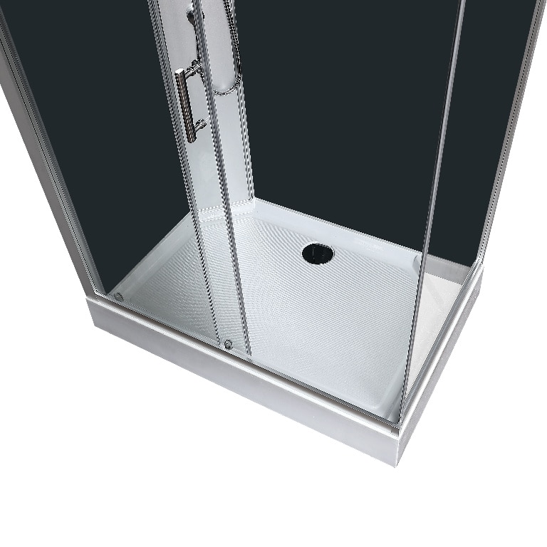 Cabina dus hidromasaj, dreptunghiulara, 80 x 120 x 225 cm • GoodHome Onega