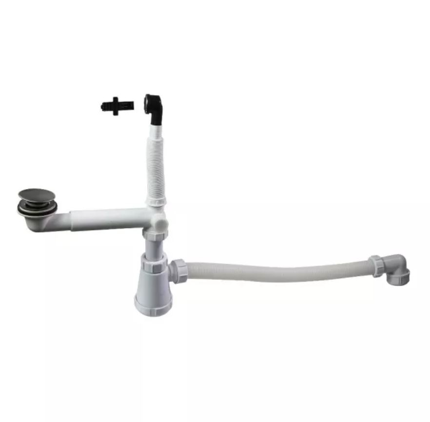 Kit sifon Cooke & Lewis Imandra, pentru chiuveta cu 1 cuva, 63 mm, 1 1/4"