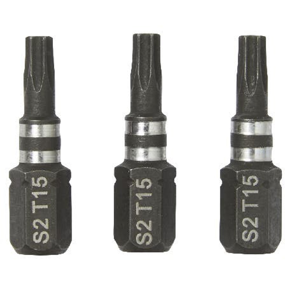 Set 3 biti impact ERBAUER, 25mm