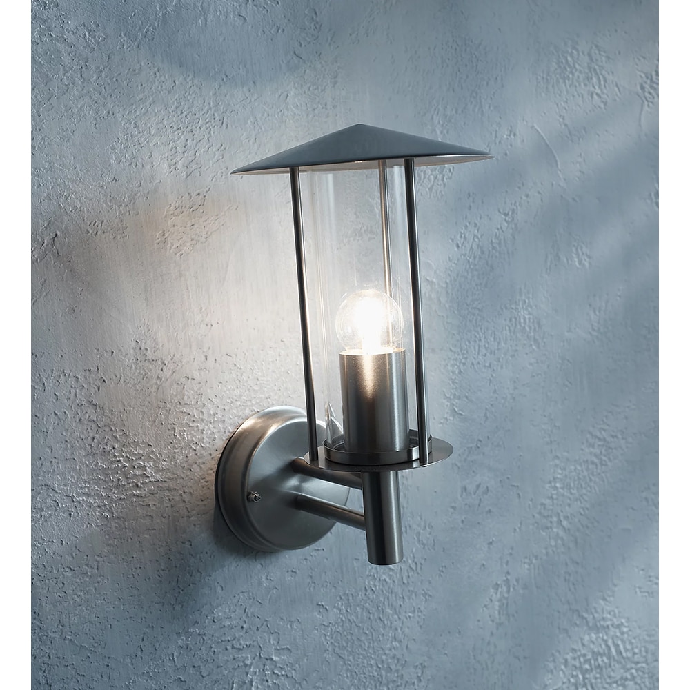 Aplica exterior BLOOMA Chignik ST1017A UP, E27, 60W, IP44, argintiu